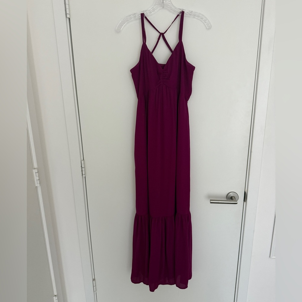 Express Purple Maxi Dress